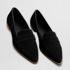 Elena | Mocasines en Suave Ante