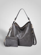 Sofía | Bolso hobo de lujo de piel antirrobo