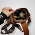 Olmo | Bolso retro con bandolera ancha ajustable